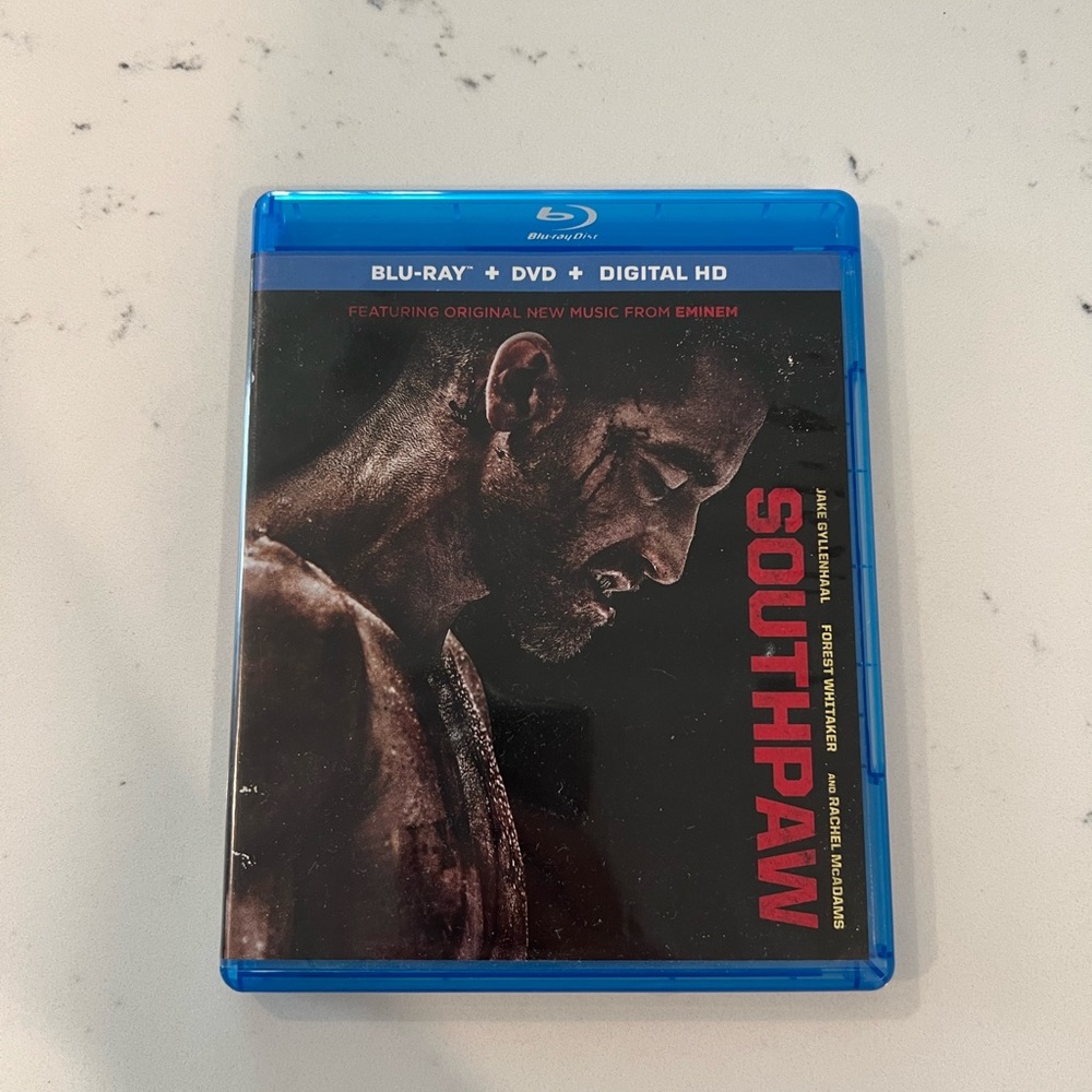 Southpaw BlueRay DVD